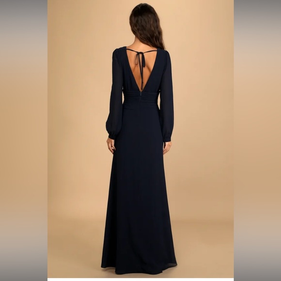 EUC | Lulu's Love You So Dress in Navy - Picture 9 of 14